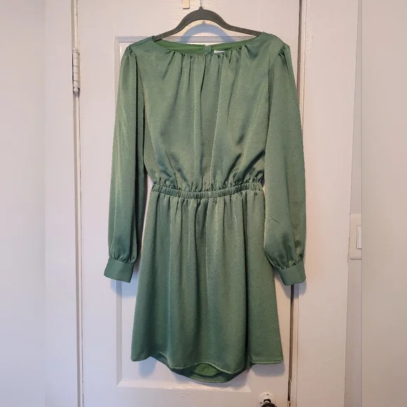 Lost + Wander | Dresses | Lost Wander Green Cocktail Dress Holiday Party  Dress | Poshmark